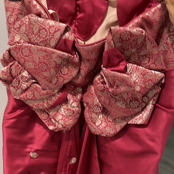 Marchesa notte strapless formal dress - Picture 3 of 5